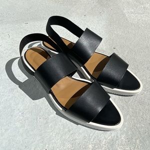 Everlane The Street Sandal Black Size 10